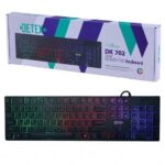 کیبورد گیمینگ سیمی +DETEX مدل DK702
